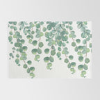 Decorative Eucalyptus Leaves Rug Gallery Image 2