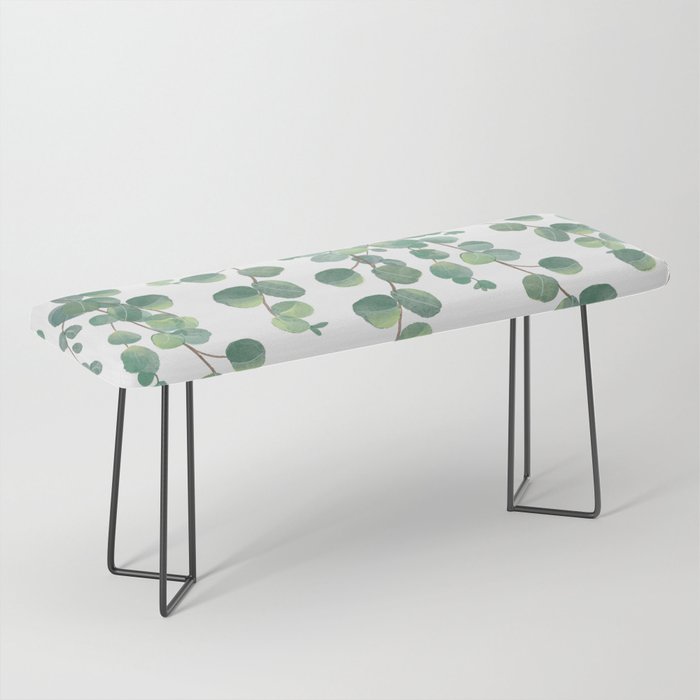 Decorative Eucalyptus Leaves Bench Gallery Image 1