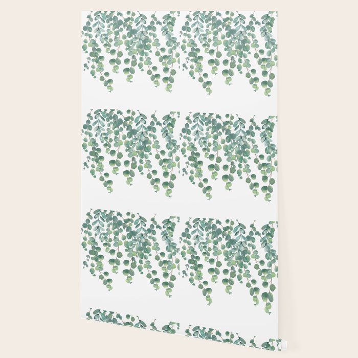 Decorative Eucalyptus Leaves Wallpaper Gallery Image 2