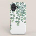 Decorative Eucalyptus Leaves iPhone Case Gallery Image 1