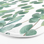 Decorative Eucalyptus Leaves Bath Mat Gallery Image 3