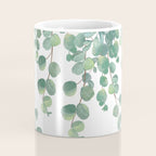 Decorative Eucalyptus Leaves Coffee Mug Gallery Image 4