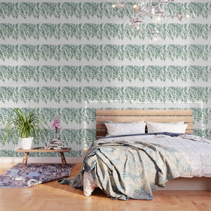 Decorative Eucalyptus Leaves Wallpaper Gallery Image 3