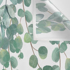 Decorative Eucalyptus Leaves Wall Tapestry Gallery Image 3