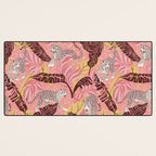 Leopard Crush Pink Desk Mat Gallery Image 3