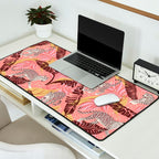 Leopard Crush Pink Desk Mat Gallery Image 2