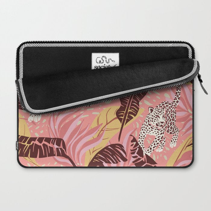 Leopard Crush Pink Laptop Sleeve Gallery Image 2