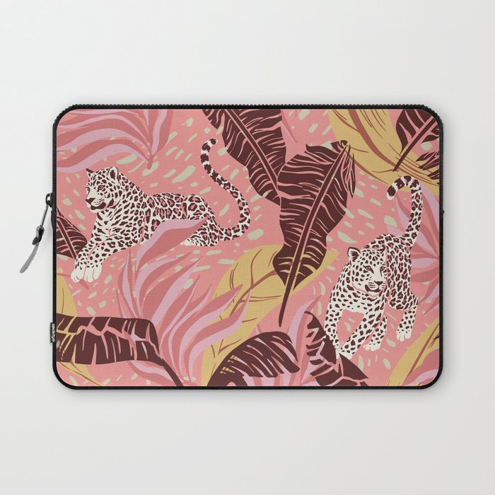 Leopard Crush Pink Laptop Sleeve Gallery Image 1