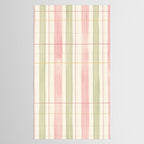 Cozy Gingham Plaid in Soft Pink and Sage Warm Heirloom Tablecloth Gallery Image 2