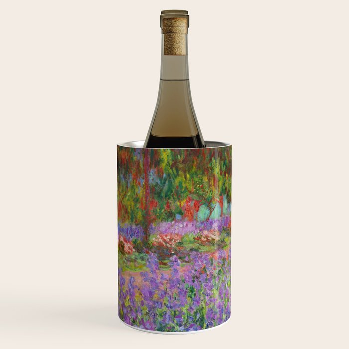 Claude Monet "The Artist's Garden at Giverny" Wine Chiller Gallery Image 2