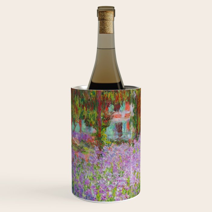 Claude Monet "The Artist's Garden at Giverny" Wine Chiller Gallery Image 1