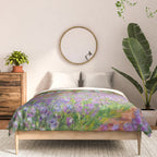 Claude Monet "The Artist's Garden at Giverny" Comforter Gallery Image 3