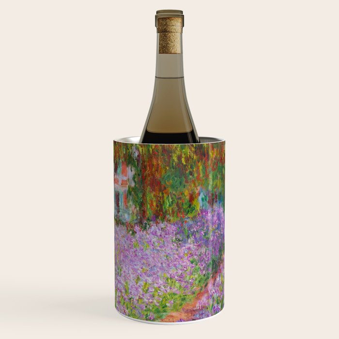 Claude Monet "The Artist's Garden at Giverny" Wine Chiller Gallery Image 3