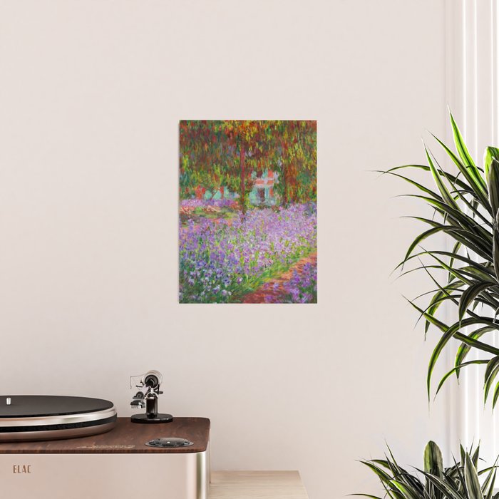 Claude Monet "The Artist's Garden at Giverny" Poster Gallery Image 2