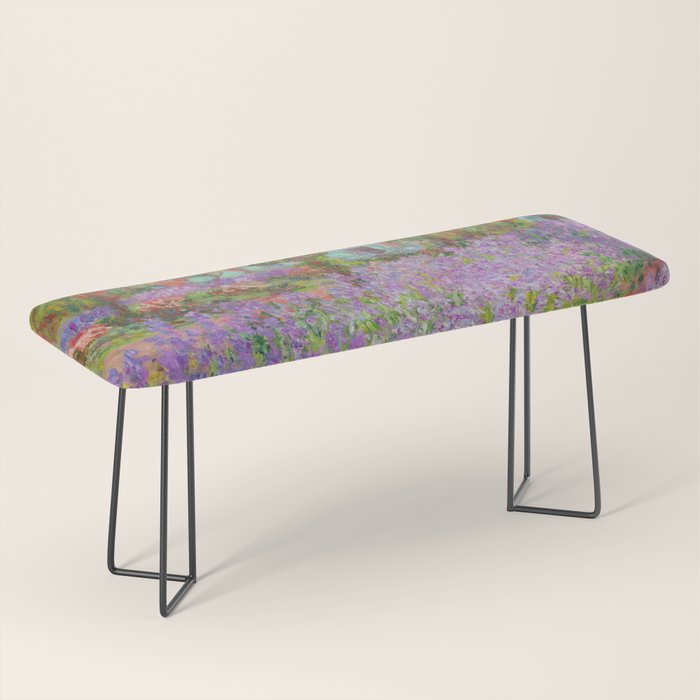 Claude Monet "The Artist's Garden at Giverny" Bench Gallery Image 1