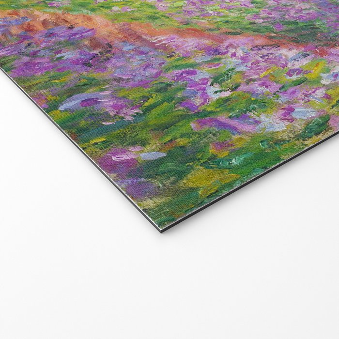 Claude Monet "The Artist's Garden at Giverny" Welcome Mat Gallery Image 2