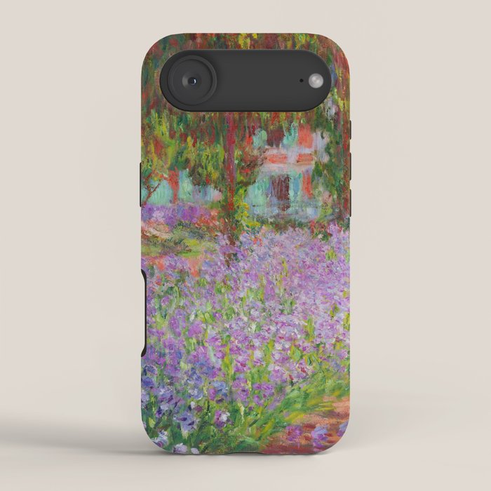 Claude Monet "The Artist's Garden at Giverny" iPhone Case Gallery Image 2