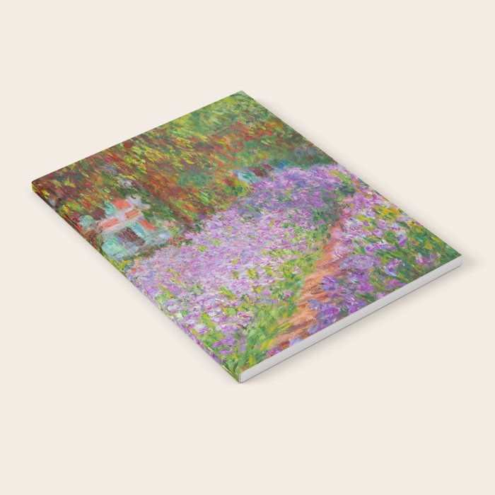 Claude Monet "The Artist's Garden at Giverny" Notebook Gallery Image 2