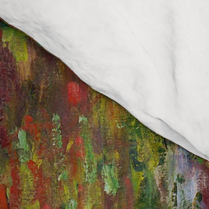 Claude Monet "The Artist's Garden at Giverny" Comforter Gallery Image 4