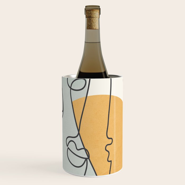 Abstract Faces 30 Wine Chiller Gallery Image 1