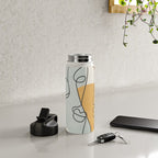 Abstract Faces 30 Water Bottle Gallery Image 4