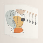 Abstract Faces 30 Wrapping Paper Gallery Image 3
