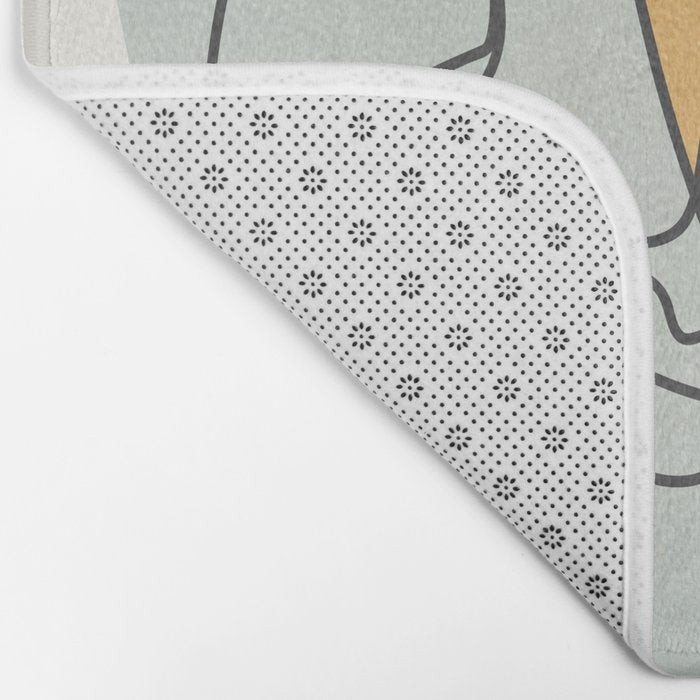 Abstract Faces 30 Bath Mat Gallery Image 2