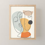 Abstract Faces 30 Mini Art Print Gallery Image 1