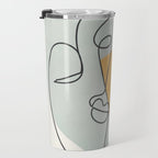 Abstract Faces 30 Travel Mug Gallery Image 3
