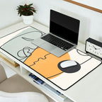 Abstract Faces 30 Desk Mat Gallery Image 2