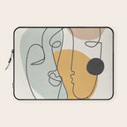 Abstract Faces 30 Laptop Sleeve Gallery Image 1