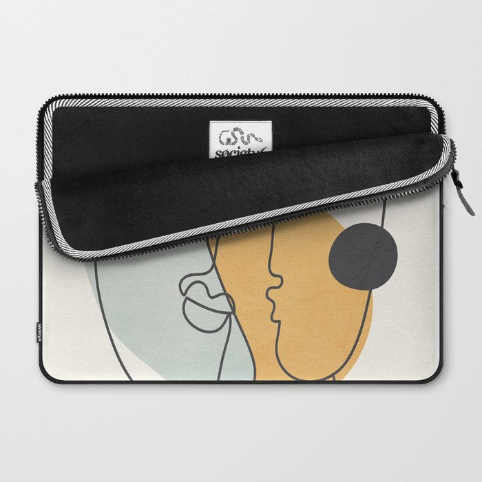 Abstract Faces 30 Laptop Sleeve Gallery Image 2