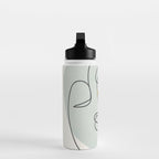 Abstract Faces 30 Water Bottle Gallery Image 3