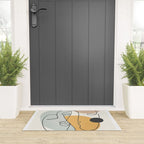 Abstract Faces 30 Welcome Mat Gallery Image 3