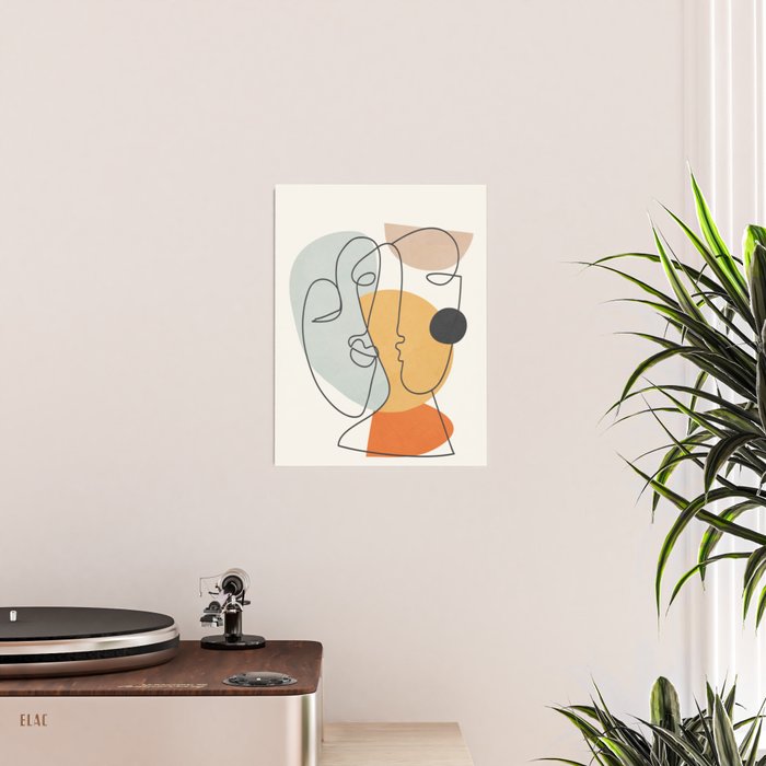 Abstract Faces 30 Poster Gallery Image 2