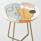 Abstract Faces 30 Side Table Gallery Image 2