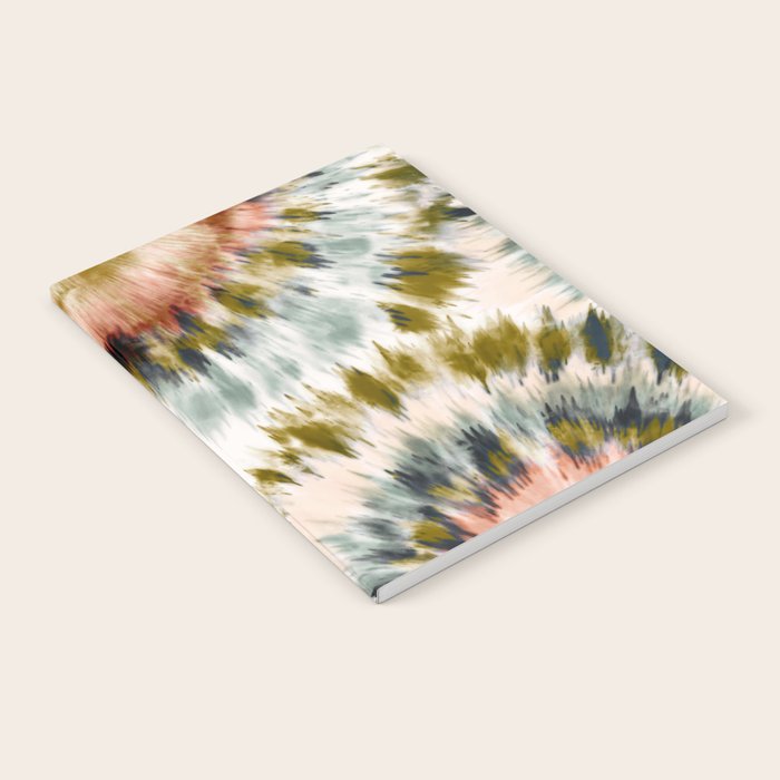 Mosaic tie dye 45B Notebook Gallery Image 1
