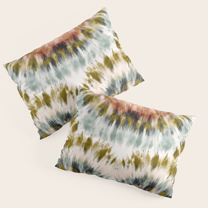 Mosaic tie dye 45B Pillow Sham Gallery Image 3
