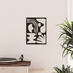 Matisse Inspired Cutouts in Black and White Poster Gallery Image 2