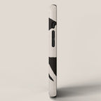 Matisse Inspired Cutouts in Black and White iPhone Case Gallery Image 2
