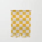 CHECKER - 001 - Goldenrod Wall Hanging Gallery Image 1