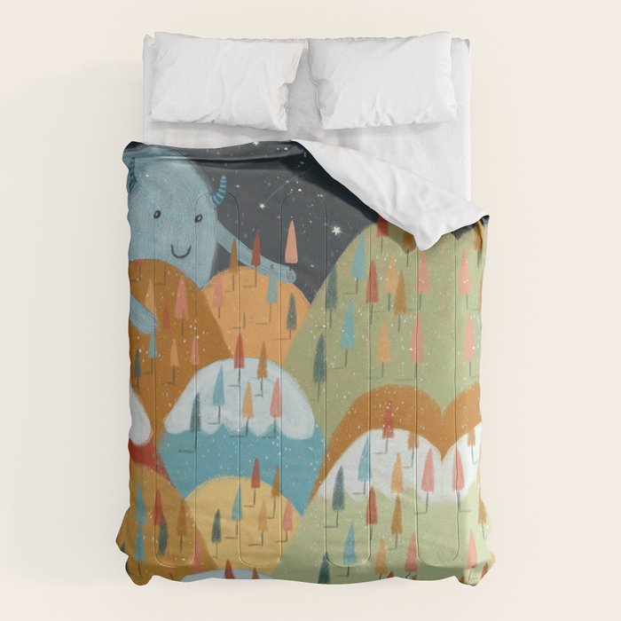 the rainbow forest Comforter Gallery Image 6