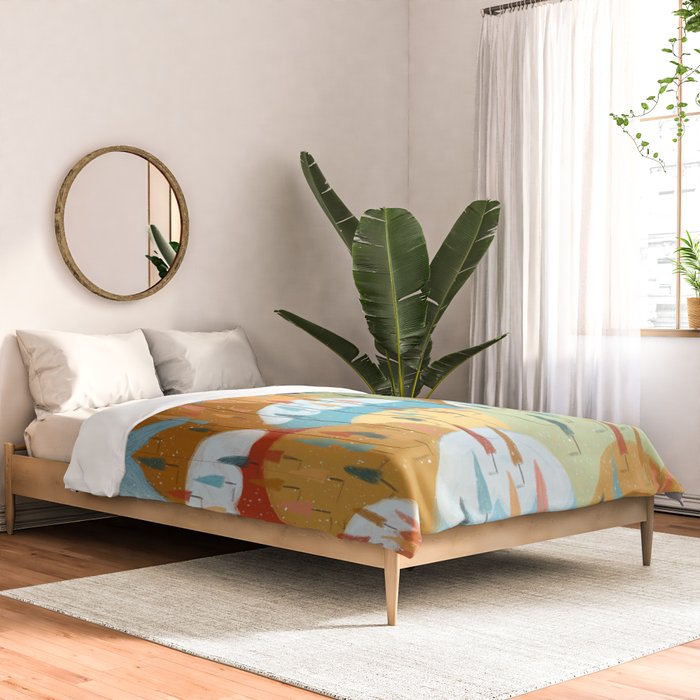 the rainbow forest Comforter Gallery Image 2
