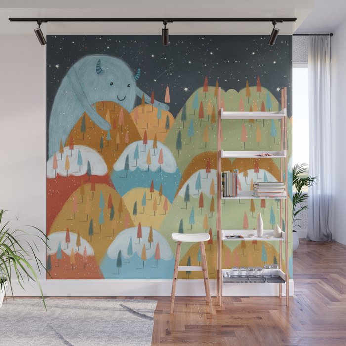 the rainbow forest Wall Mural Gallery Image 1