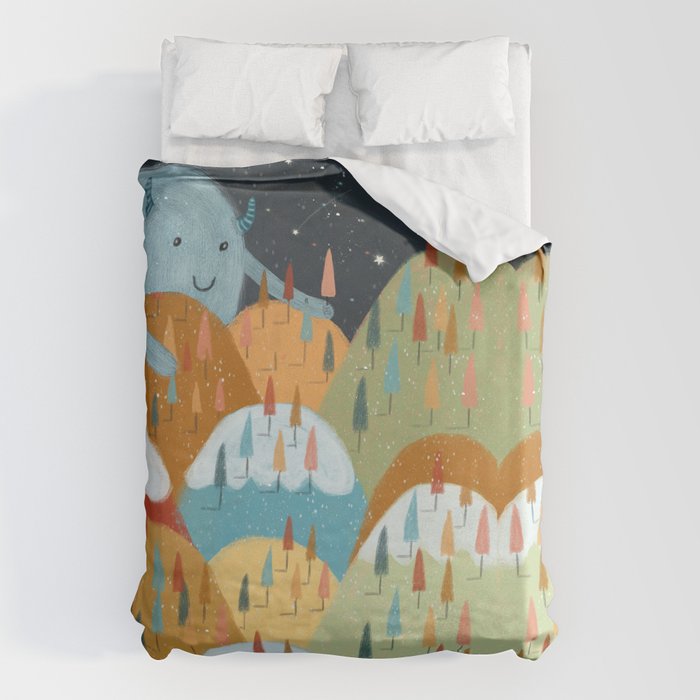 the rainbow forest Duvet Cover Gallery Image 6