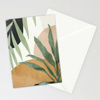 Abstract Art Tropical Leaves 4 Stationery Card Gallery Image 2
