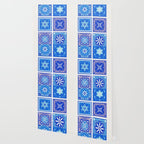 Talavera Mexican Tile - Blue Palette Wallpaper Gallery Image 2