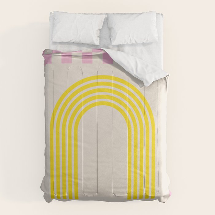 Chess Rainbow rose and yellow Comforter Gallery Image 6