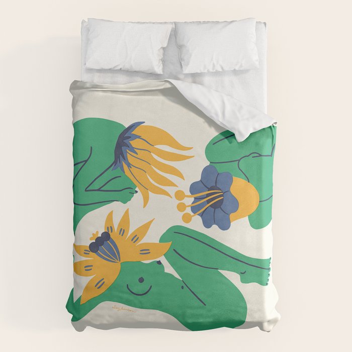 Bloomers Duvet Cover Gallery Image 6