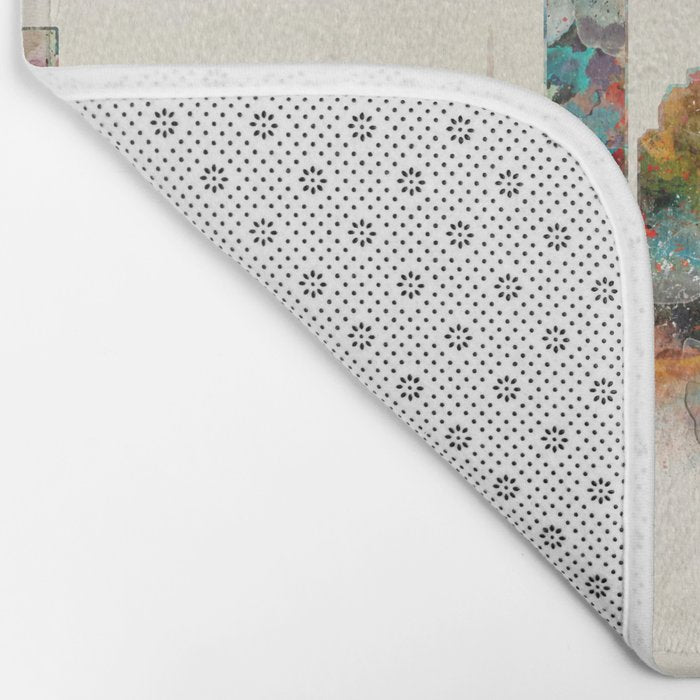 houston texas skyline Bath Mat Gallery Image 2